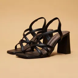ERIDANI Striped Block Gladiators with Bows-16