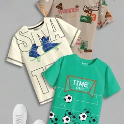 BAESD Boys 3 Pure Cotton T-shirt-image-39