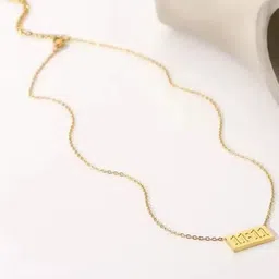 DIVASTRI Gold-Plated Anti-Tarnish Pendant Chain-image-88