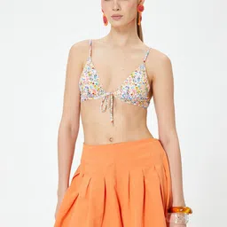 Koton Women Floral Printed Swim Set-image-98