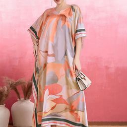 LABEL AARNA Blush Petals Soft Satin Kaftan-image-47