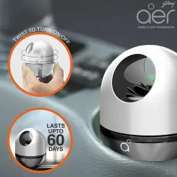 godrej aer Twist Musk After Smoke Car Freshener Diffuser image 5