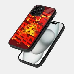 macmerise Abstract Printed iPhone 16 Pro Bumper Case Mobile Accessories-14