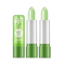VBA Aloe Vera Soothing Gel Color Changing Long Lasting Glossy Bullet Lipstick- 15 g-52