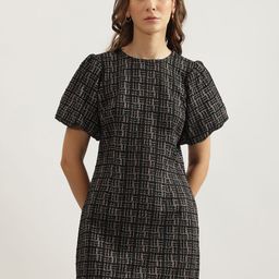 CENTRESTAGE Women Puff Sleeve Bodycon Mini Dress-image-27