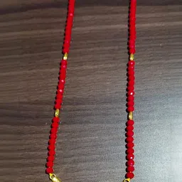 Gorkhastyle Women Red Necklace and Chains-image-7