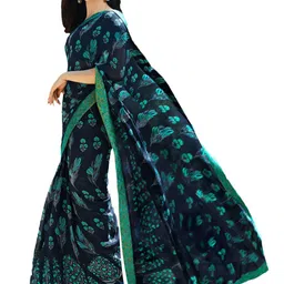 KALINI Ethnic Motifs Printed Georgette Saree-picture-32