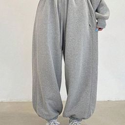 YOU FOREVER Women Original High-Rise Joggers Trousers-image-86