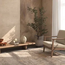 ASTERLANE Grey Geometric Polyester Carpet-picture-37