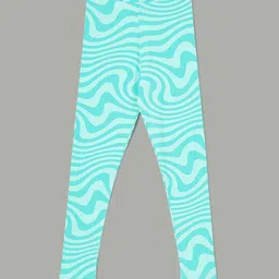 Fame Forever by Lifestyle Girls Pure Cotton Ankle Length Leggings-picture-11