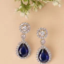 ZENEME Geometric Drop Earrings-35