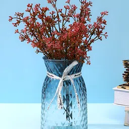 TAYHAA Pink 2 Pieces Berry Artificial Flower-image-21