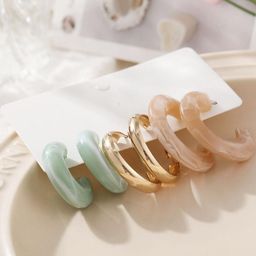 Arzonai Contemporary Studs Earrings-image-55