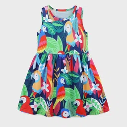 LULU & SKY Girls Printed Maxi Nightdress-image-99