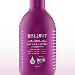 BBLUNT Set of 2 Hair Fall Control Shampoo with Pea Protein & Caffeine - 300ml each image 5