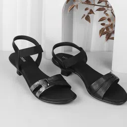 Mochi Textured Kitten Sandals with Bows-55