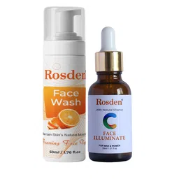 Rosden Set Of 2 Foaming Face Wash 50 ml & Face Illuminate 30 ml-41