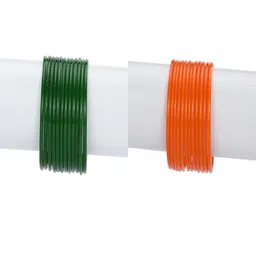 1ST TIME Set Of 24 Green Alloy Bangles-picture-32