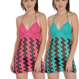 Samvar Women Multi Baby Dolls-picture-9