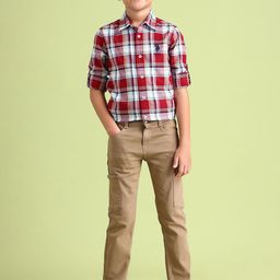 U.S. Polo Assn. Kids Boys Slim Fit Mid-Rise CottonJeans-picture-33