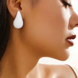 FIMBUL Teardrop Shaped Drop Earrings image 2