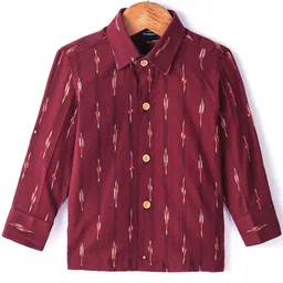 JAV CREATIONS Boys Classic Abstract Printed Casual Shirt-image-84