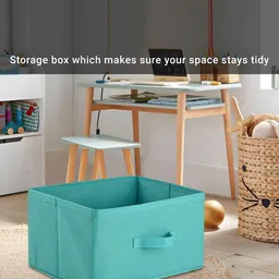 Aura Green Set of 6 Regular Foldable & Multipurpose Wardrobe Storage Box Drawer Organiser image 4