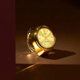 Abrexo Men Stainless Steel Straps Analogue Watches Abx1040-Gold Finger Watch NEW-picture-41