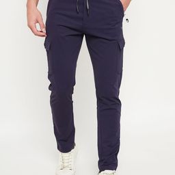 MOUNTAIN COLOURS Men Regular Fit Low-Rise Cargos Trouser-image-97