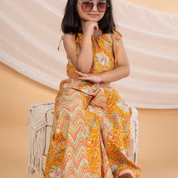 BEBE UNICORN Girls Printed Top with Palazzos-image-24