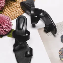 Froh Feet Women Open Toe Block Heel Sandals-13