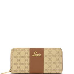 Lavie Women Floral Printed Leather Zip Around Wallet-14