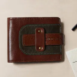 Hidesign Men Self Design Leather Two Fold Wallet-picture-37