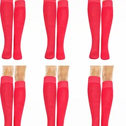 MUKHAKSH Unisex Red Socks-picture-25
