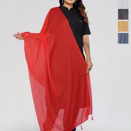 Moda Rapido Selection of 5 Striped Woven Design Dupatta-picture-19