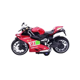 PIPALIYA Kids 1:14 Scale Die Cast Pull Back Bike Toys Vehicle-23