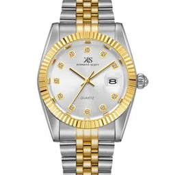 KENNETH SCOTT Men Dial & Stainless Steel Bracelet Style Straps Analogue Watch-image-74
