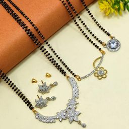 DIVYANSHI COLLECTION Women Silver Jewellery Set-38
