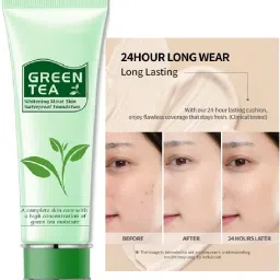 Skin hydrating Foundation Green Tea IVORY Foundation-35
