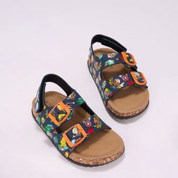 Pantaloons Junior Boys PU Comfort Sandals-image-79