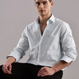 Tommy Hilfiger Men Cotton Regular Fit Shirt-picture-24
