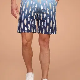 BULLMER Men Printed Regular Fit Shorts-15