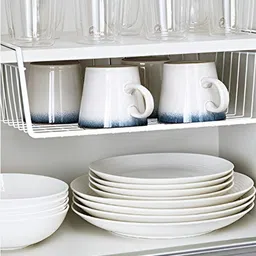 Go Hooked Silver-Toned Set of 1 Regular Drawer Organiser Organisers image 2