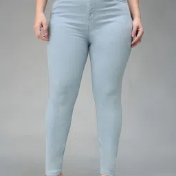 Miss Chase A+ Women Skinny Fit High-Rise Heavy Fade Jeans-image-65
