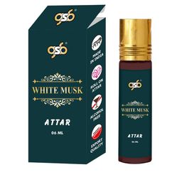 GSB White Musk Long Lasting Alcohol Free Attar- 6 ml-25