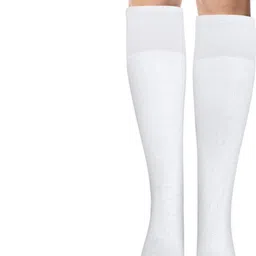 MUKHAKSH Unisex White Socks-image-23