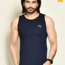 RAPL Pack Of 2 Round Neck Innerwear Vests M_SDP2_Ylw-Nvy_S-image-72