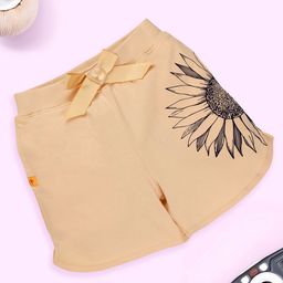 KiddoPanti Girls Printed Hot Pants Shorts-image-45