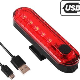 Rear Bicycle Light LED USB Rechargeable Bicycle Back Light Waterproof Taillight LED Rear Break Light-25