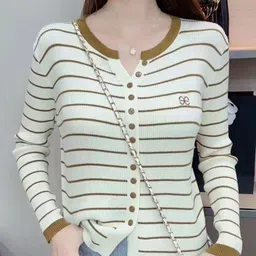 StyleCast Women Striped Cardigan-picture-20